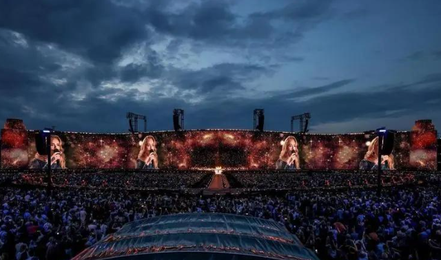 Kiểm kê một số sân khấu hòa nhạc niêm phong ứng dụng màn hình LED